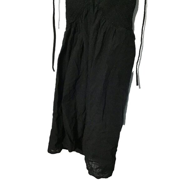 Cotton On V-Neck Black Halter Top Medium - Picture 3 of 8